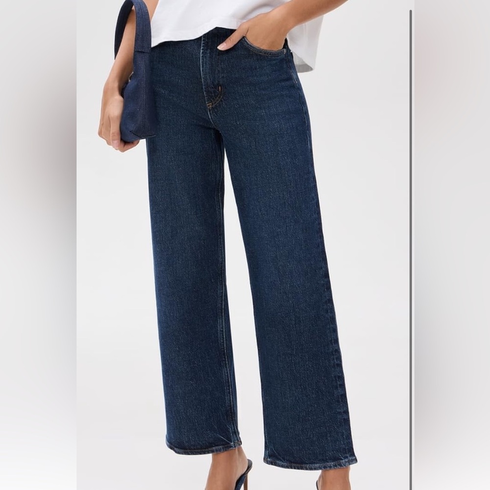 NWT - AGOLDE Ren high rise wide leg jean